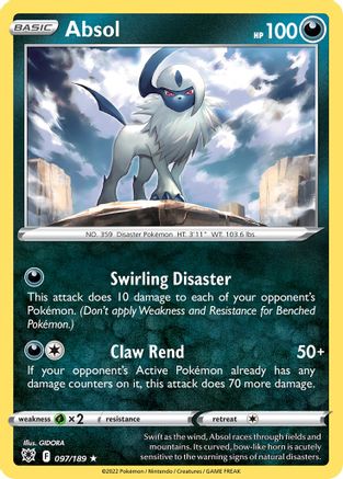 Absol 097/189 - Rare
