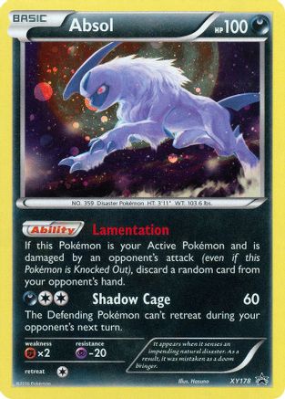 Absol XY178 - Holofoil - Promo