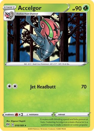 Accelgor 010 - Rare
