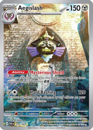 Aegislash 210/182 - Holofoil - Illustration Rare