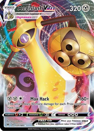 Aegislash VMAX 127 - Holofoil - Ultra Rare