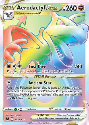 Aerodactyl VSTAR (Secret) 199 - Holofoil - Secret Rare