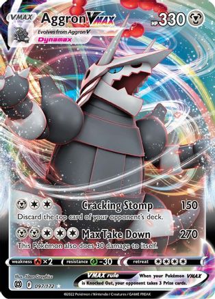 Aggron VMAX 097 - Holofoil - Ultra Rare