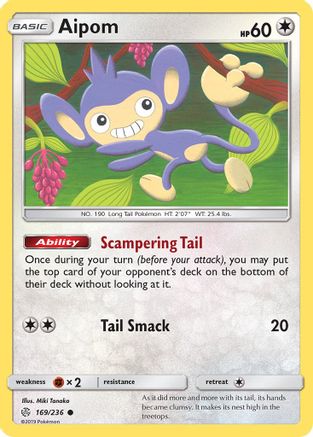 Aipom 169 - Common