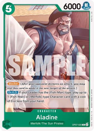 Aladine (OP07-020) - Common