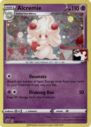Alcremie (League Promo) 087/192 - Holofoil - Promo
