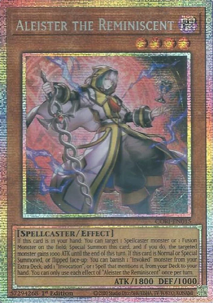 Aleister the Reminiscent (Starlight Rare) (CORI-EN015) - Starlight Rare