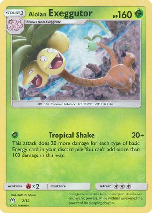 Alolan Exeggutor - 2/12/12 - Holofoil - Promo