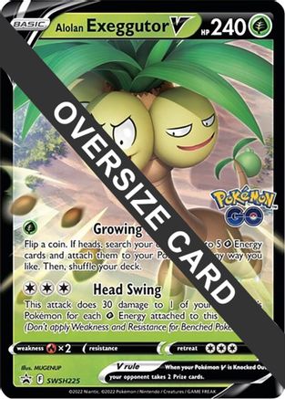 Alolan Exeggutor V SWSH225 - Holofoil - Promo