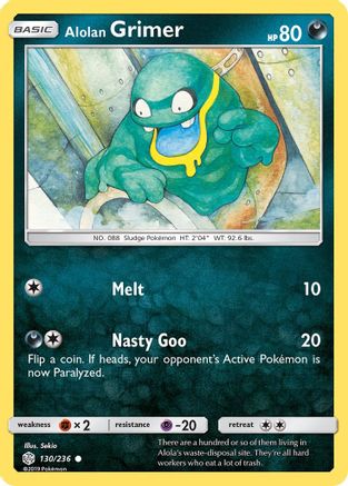 Alolan Grimer 130/236 - Common
