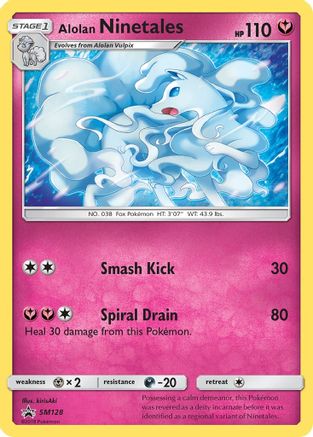 Alolan Ninetales - SM128 - Promo