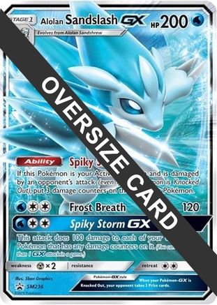 Alolan Sandslash GX - SM236 - Holofoil - Promo