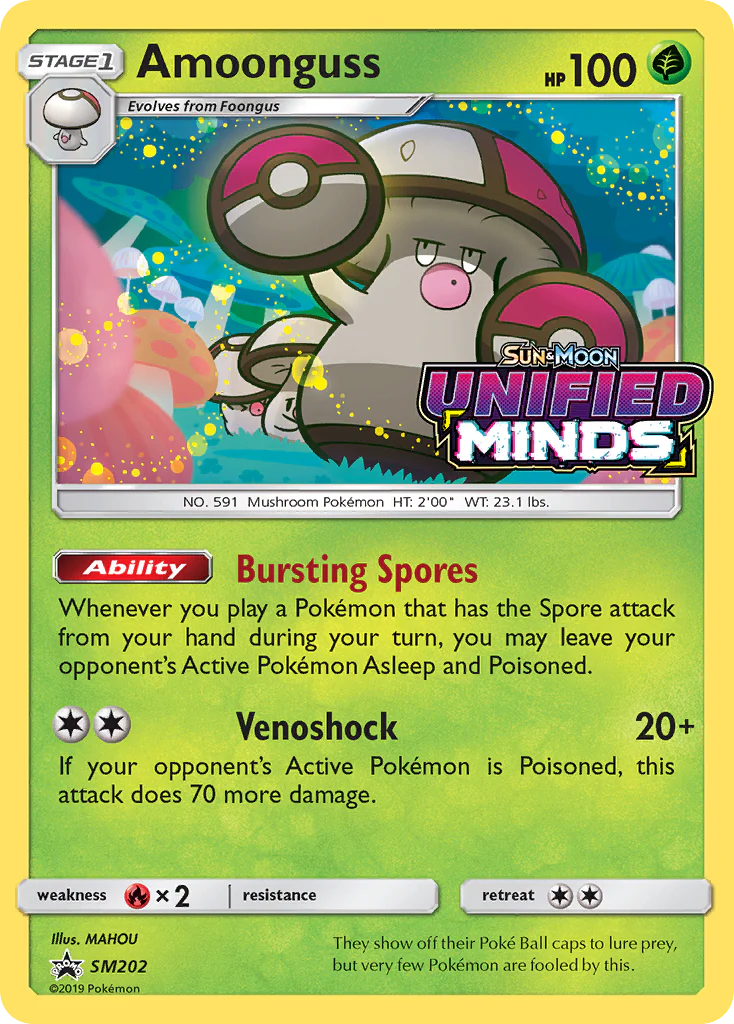 Amoonguss - SM202 (Prerelease) - Holofoil - Promo
