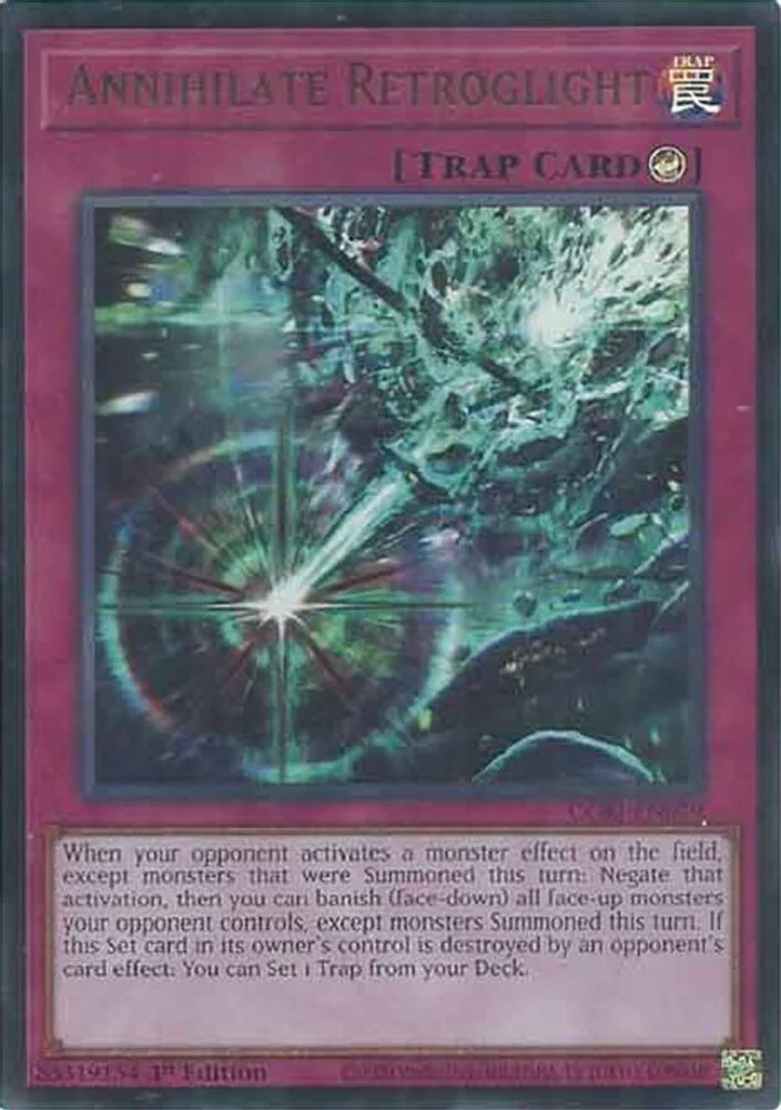 Annihilate Retroglight (CORI-EN079) - Ultra Rare