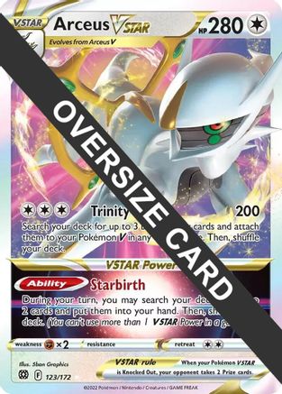 Arceus VSTAR - 123/172/172 - Holofoil - Promo