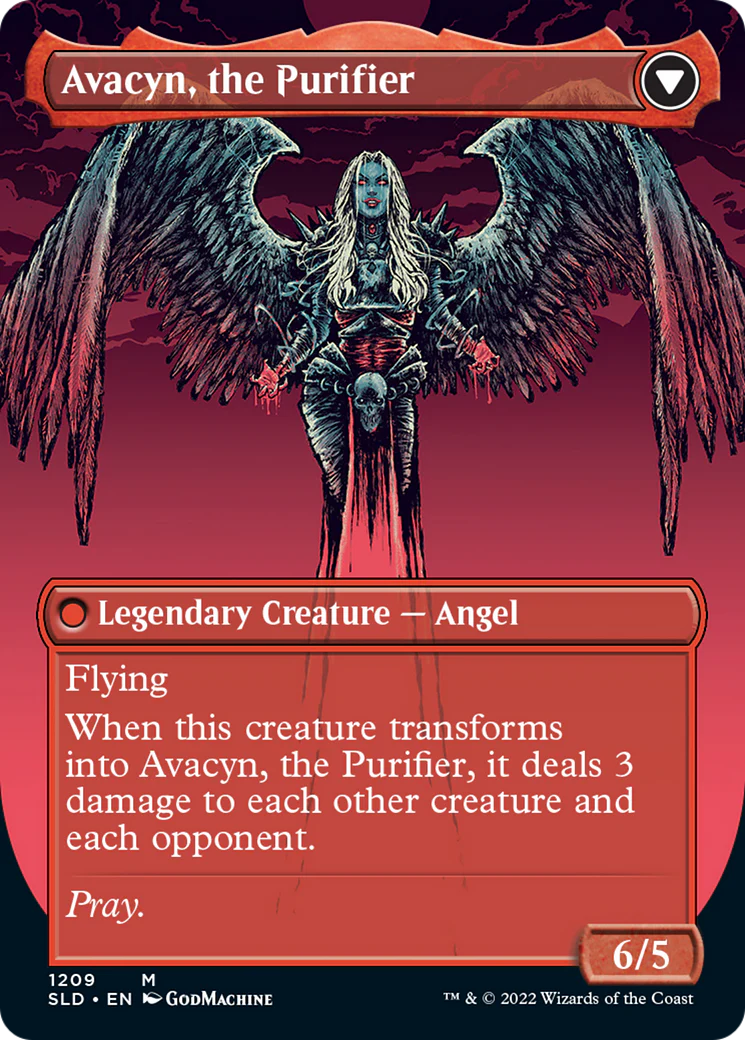 Archangel Avacyn (Display Commander) - Thick Stock (SLD-1209) - Secret Lair Drop - Image 2