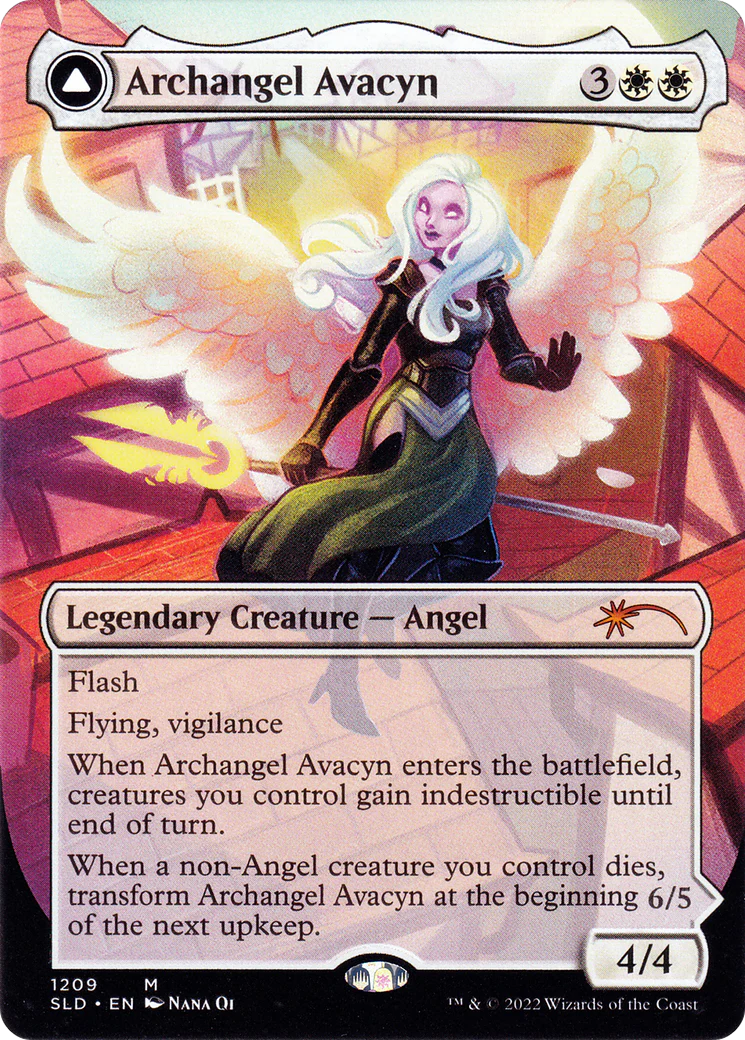 Archangel Avacyn (Display Commander) - Thick Stock (SLD-1209) - Secret Lair Drop - Image 5