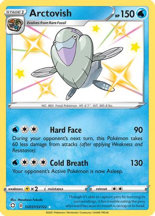 Arctovish SV037 - Holofoil - Shiny Holo Rare