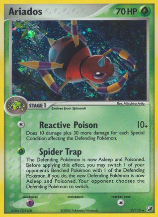 Ariados - Reverse Holofoil - Holo Rare