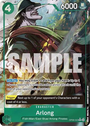 Arlong (Full Art) (OP06-023) - Rare