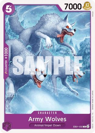 Army Wolves (EB01-032) - Common