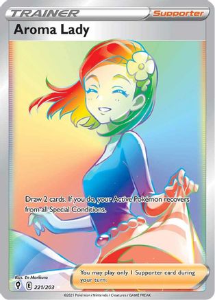 Aroma Lady (Secret) 221 - Holofoil - Secret Rare