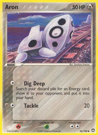 Aron 042 - Reverse Holofoil - Common