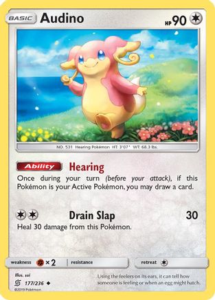 Audino 177 - Uncommon