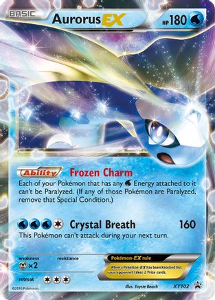 Aurorus EX XY102 - Holofoil - Promo