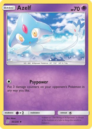 Azelf 085/236 - Uncommon