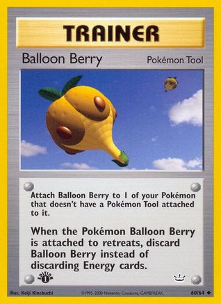 Balloon Berry 060 - 1st Edition - Uncommon