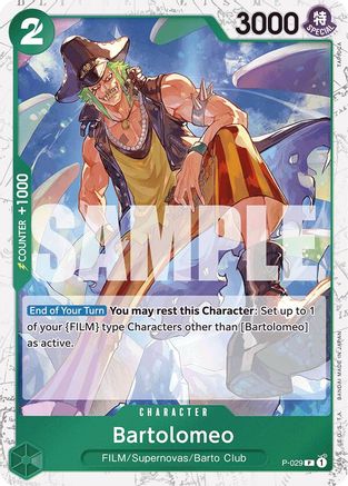 Bartolomeo (P-029) (Jolly Roger Foil) (P-029) - Promo