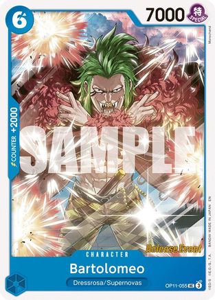Bartolomeo (OP11-055) - Uncommon