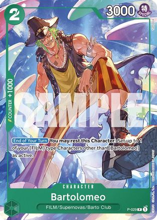 Bartolomeo (P-029) - Promo