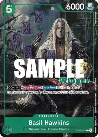 Basil Hawkins (CS 2023 Top Players Pack) [Winner] (ST02-010) - Common