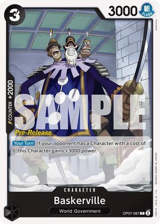 Baskerville (OP07-087) - Common