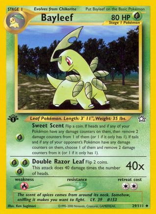 Bayleef (29) (29) 029 - 1st Edition - Uncommon
