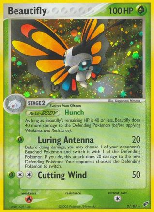 Beautifly - Reverse Holofoil - Holo Rare