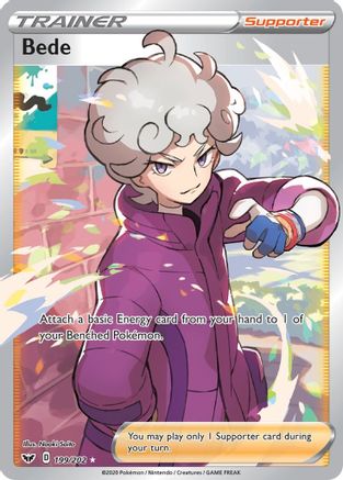 Bede (Full Art) 199 - Holofoil - Ultra Rare
