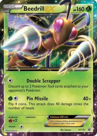 Beedrill EX XY157 - Holofoil - Promo