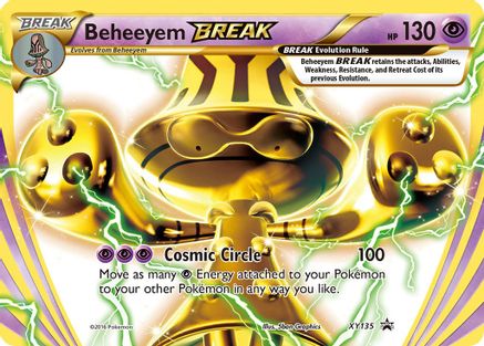 Beheeyem BREAK - XY135 - Holofoil - Promo