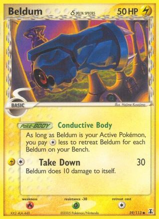 Beldum (Delta Species) 059 - Reverse Holofoil - Common
