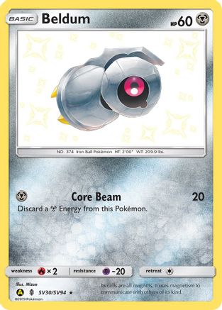 Beldum SV30 - Holofoil - Shiny Holo Rare