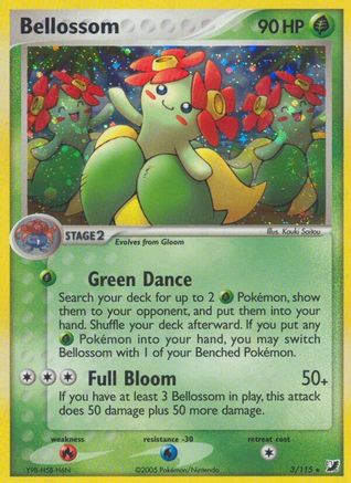 Bellossom - Reverse Holofoil - Holo Rare