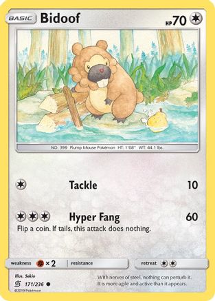 Bidoof 171 - Common