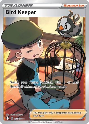 Bird Keeper (Full Art) 066 - Holofoil - Ultra Rare