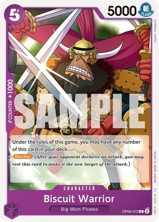 Biscuit Warrior (OP08-072) - Common