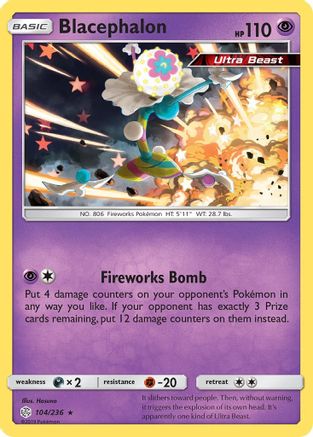 Blacephalon 104 - Holofoil - Holo Rare