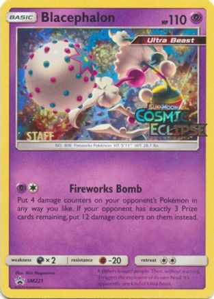 Blacephalon - SM221 (Prerelease) [Staff]  - Holofoil - Promo