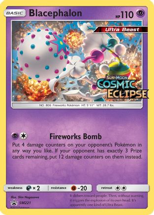 Blacephalon - SM221 (Prerelease) - Holofoil - Promo